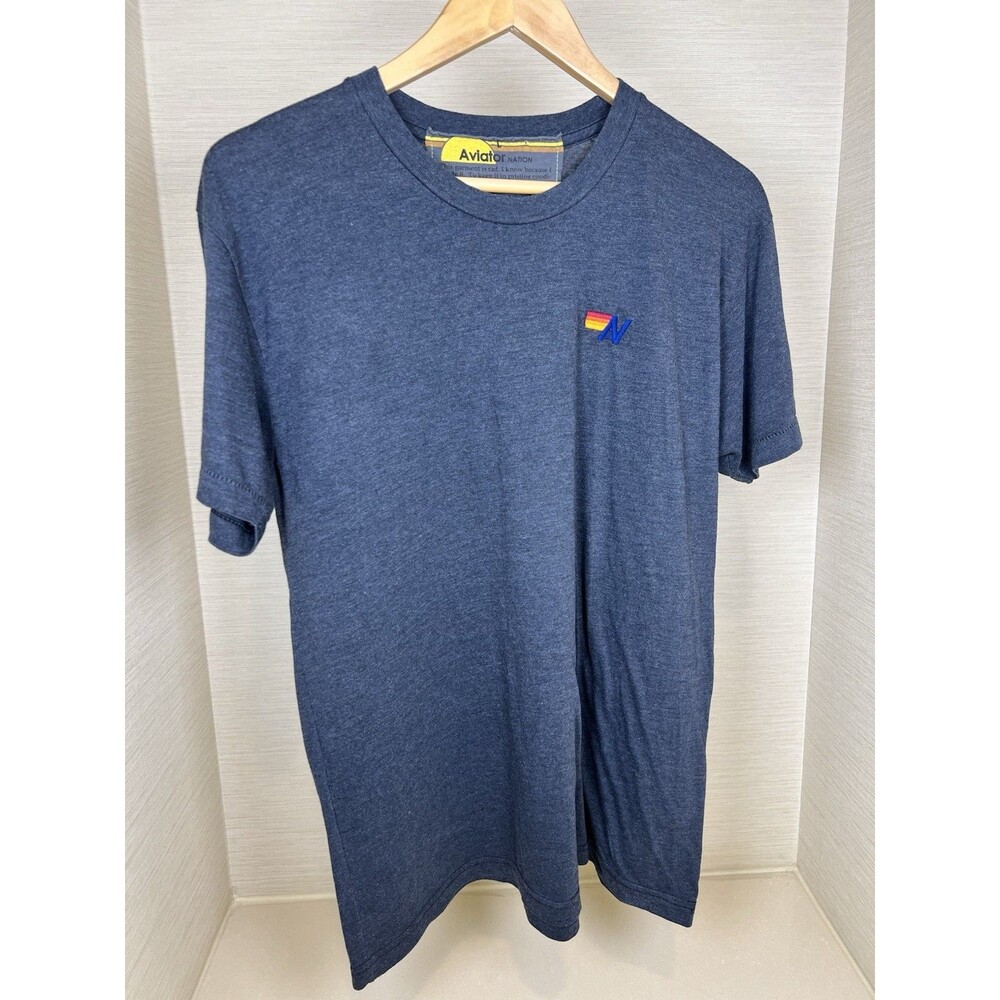 Aviator Nation T-Shirt Size Large Unisex Dark Gray